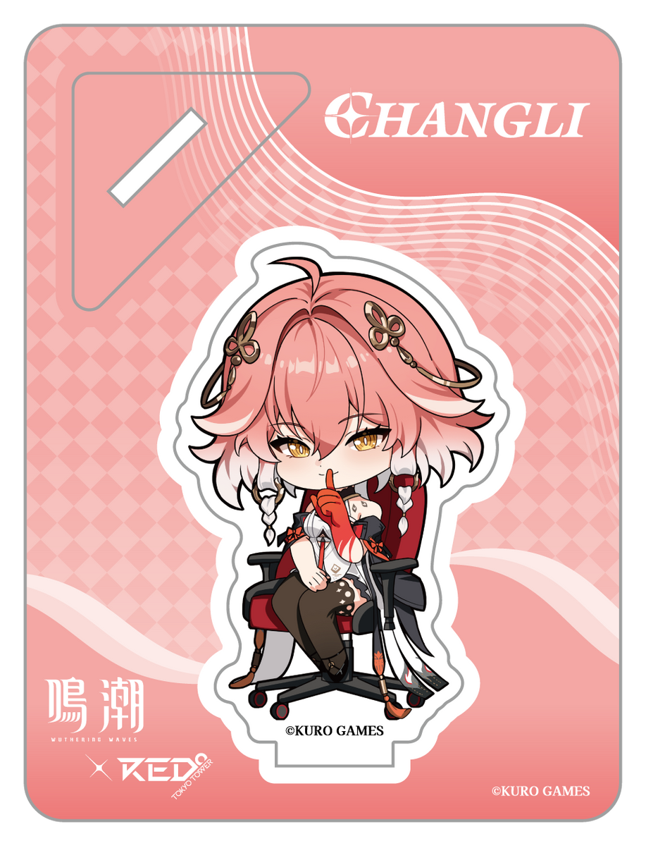 鳴潮×RED° TOKYO TOWER】 ミニアクリルスタンド 長離（ミニキャラ