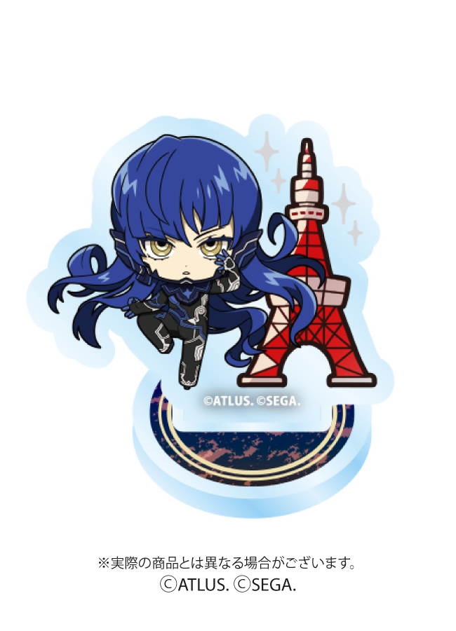 真・女神転生Ⅴ Vengeance メガテン 東京タワー ナホビノ アクキー 真・女神転生V Vengeance 描き起こしちびキャラミニアクスタ