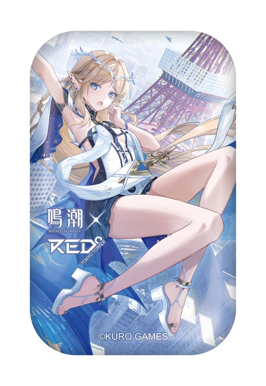 鳴潮×RED° TOKYO TOWER】 縦型缶バッジ カルテジア EC限定商品 – RED